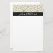 Papeterie Ajoutez votre atomique nommé de la moitié du (Devant / Derrière)