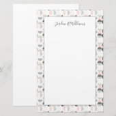 Papeterie Ajoutez votre demi-cercle | scandinave nommé de (Devant / Derrière)