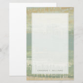 Papeterie Ajoutez votre horizon assourdi par | nommé (Devant / Derrière)