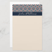 Papeterie Ajoutez votre profil sous convention astérisque | (Devant / Derrière)