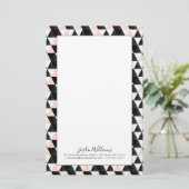 Papeterie Ajoutez votre triangle | tirée par la main nommée (Debout devant)