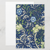 Papeterie Algues (par William Morris) (Devant / Derrière)
