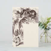 Papeterie Alice dans le sourire de chat du pays des (Debout devant)