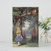 Papeterie Alice et le chat de Cheshire (Debout devant)