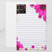 Papeterie Alphabet (Devant / Derrière)