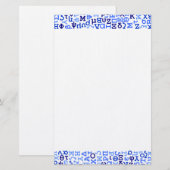 Papeterie alphabet grec (Devant / Derrière)