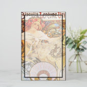 Papeterie Alphonse Mucha Biscuits Lefevre-Utile (Debout devant)