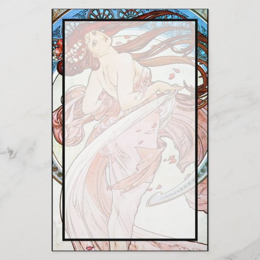 Papeterie Alphonse Mucha Dance (Devant)