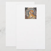 Papeterie Alphonse Mucha , “Zodiac” (Devant / Derrière)