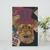 PAPETERIE AMERICANA AIREDALE (Debout devant)