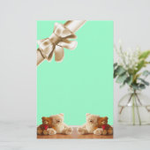 Papeterie Amis d'ours de nounours réglés (Debout devant)