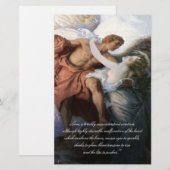 Papeterie Amour avec un ange (Devant / Derrière)