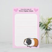 Papeterie Amour de cobaye (cheveux lisses) (Debout devant)