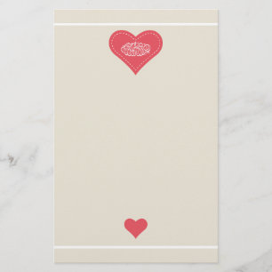 Papeterie Amour de coeur de calligraphie de Bismillah de