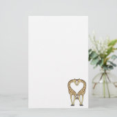 Papeterie Amour de girafe (Debout devant)