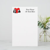 Papeterie Amour de panda (Debout devant)