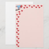 Papeterie Amour des oiseaux (Devant / Derrière)