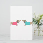 Papeterie Amoureux de les chiens mignons (Debout devant)
