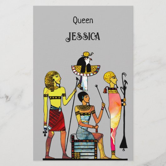 Papeterie Ancien Égypte Pharaons Lavish Ormamentation (Devant)