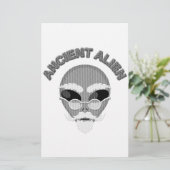 Papeterie Ancien journal en chef Alien (Debout devant)