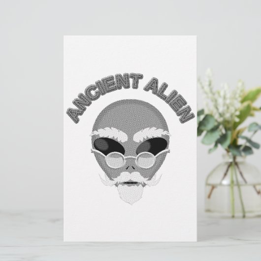 Papeterie Ancien journal en chef Alien (Debout devant)