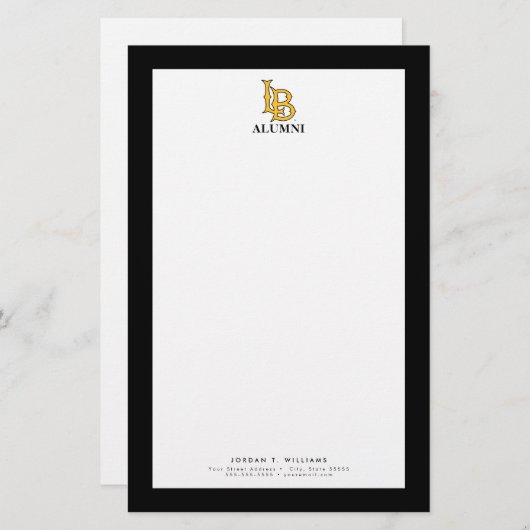 Papeterie Anciens de Long Beach (Devant / Derrière)