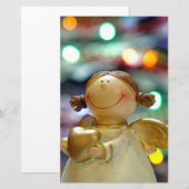 Papeterie Ange de Noël (Devant / Derrière)