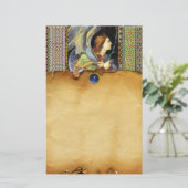 Papeterie ANGE DE NOËL par FILIPPINO LIPPI Parchment (Debout devant)