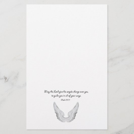 Papeterie ange gardien (Devant)