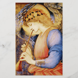 Papeterie « Ange jouant du flageolet » d'Edward Burne-Jones