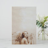 PAPETERIE ANGE JOUER LYRA SUR LES NUAGES (Debout devant)