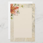 Papeterie Ange latin des textes de lis de Pâques religieux (Devant / Derrière)