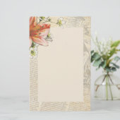 Papeterie Ange latin des textes de lis de Pâques religieux (Debout devant)