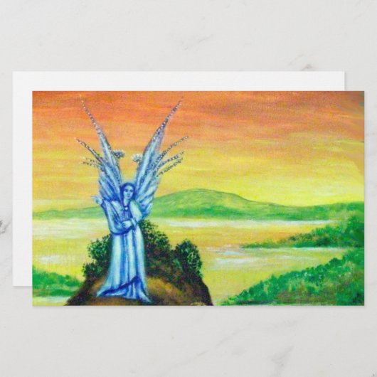 PAPETERIE ANGEL À DOUBLE LUMIÈRE (Devant / Derrière)