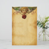 Papeterie ANGEL HEART PARCHEMENT DE SEL DE CIRE DE COEUR Val (Debout devant)