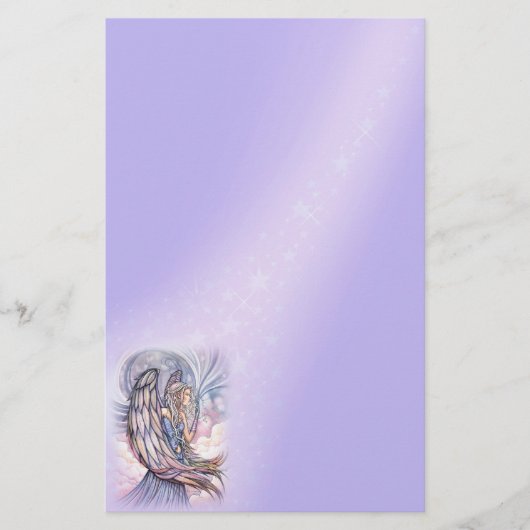 Papeterie Angel Stationnel par Molly Harrison (Devant)