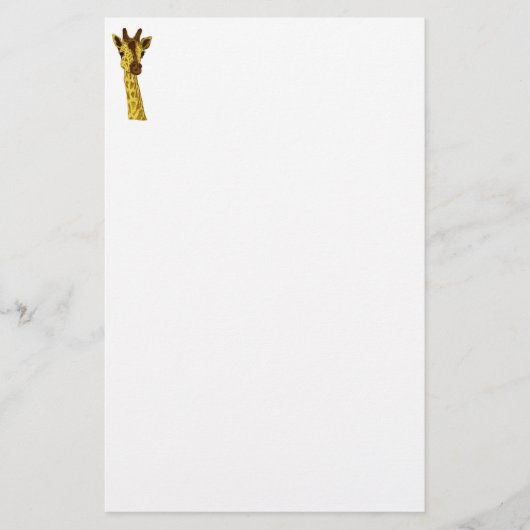 Papeterie Animal - girafe (sans contexte) (Devant)