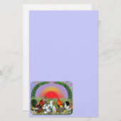 Papeterie Animaux de ferme (Devant / Derrière)