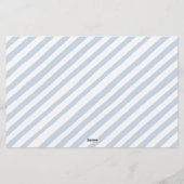 Papeterie Animaux forestiers des forêts baby showers prédict (Dos)