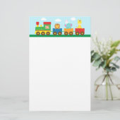 Papeterie Animaux Mignons Colorés Train pour Enfants (Debout devant)