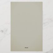 Papeterie Animaux sauvages sur le coucher de soleil de la sa (Dos)