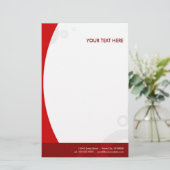 Papeterie anneaux rouges (Debout devant)