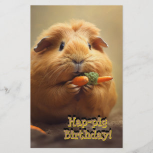 Papeterie Anniversaire du cochon de lait !