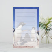 Papeterie Antarctique, Adelie Penguin Pygoscelis (Debout devant)