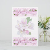 Papeterie APPLE BLOSSOM ~ Stationnaire (Debout devant)