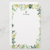 Papeterie Aquarelle (Devant / Derrière)