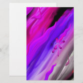 Papeterie aquarelle Abstraite (Devant / Derrière)