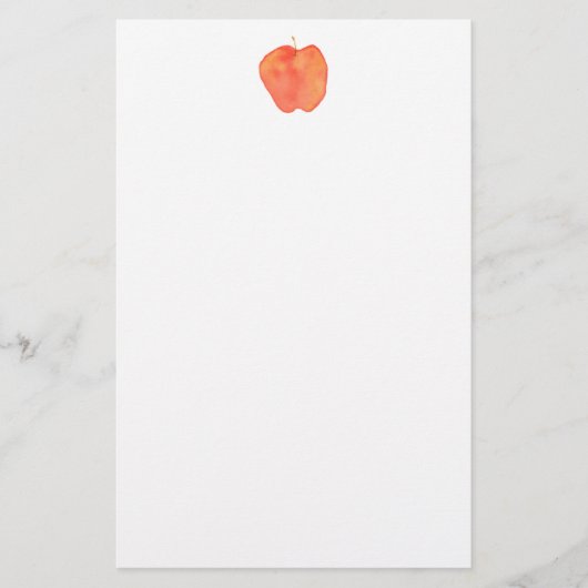 Papeterie Aquarelle Apple (Devant)