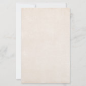 Papeterie Aquarelle blanche et Citrouille or (Dos)