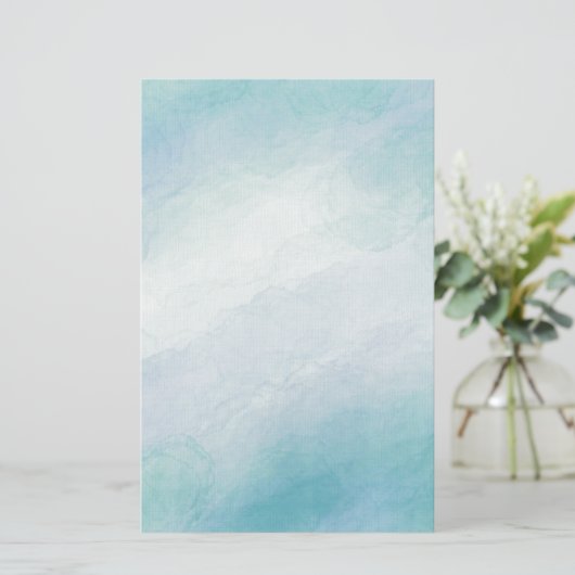 Papeterie Aquarelle bleue (Debout devant)